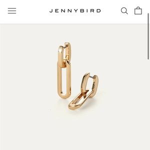 Jenny Bird gold link earrings